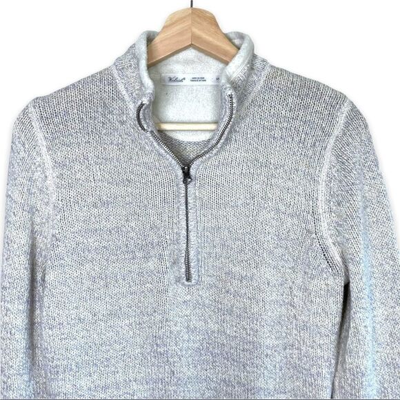 Woolrich 1/4 Zip Marled Knit Sweater - Picture 2 of 8